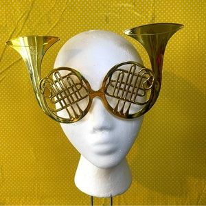French Horn Novelty Glasses